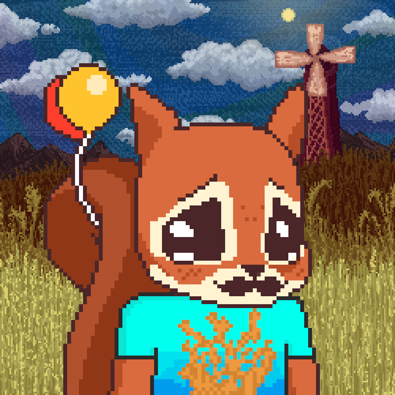 Pixel Squirrels #431